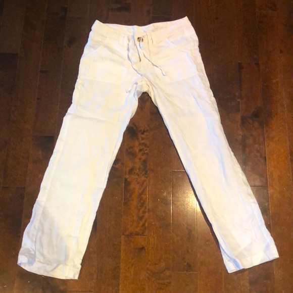 Linen white pants - Picture 2 of 6